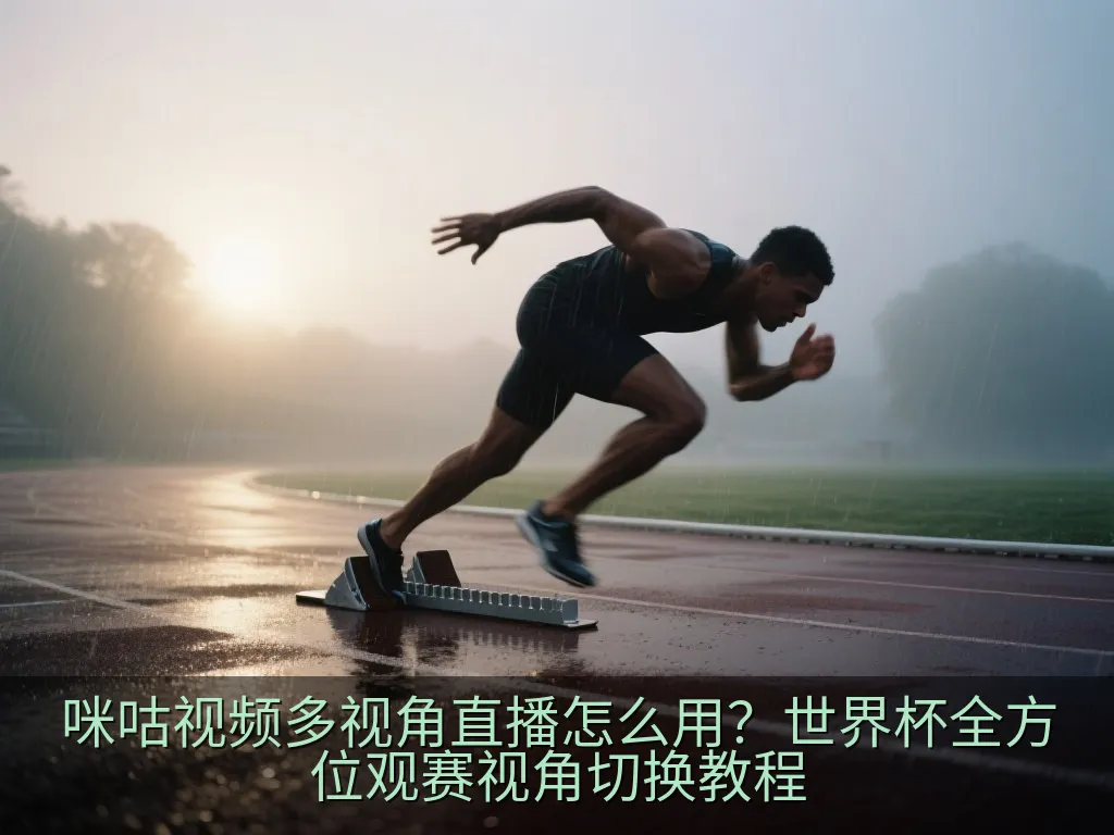 客厅电视展示世界杯多视角分屏直播效果